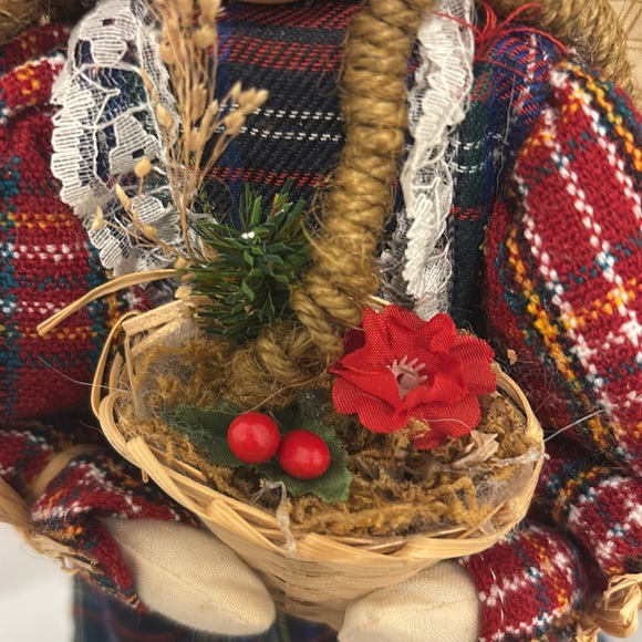 Winter wooden angel - Picture 5 of 5